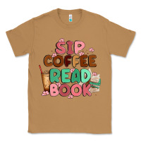 Toasted Coconut sip coffee read book Classic Tee - MaliasSmallBusiness