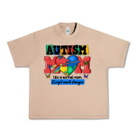 Burro autism mom like a normal mom Urban Heavy Tee - MaliasSmallBusiness