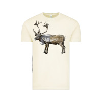 Vintage Arctic reindeer buck deer Vintage Tee - LillyAllenDesigns