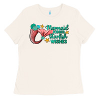 Mermaid Kisses Starfish Wishes Ladies Tee | Teevron