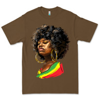 Cacao juneteenth black women Premium Tee - HRA Design Shop