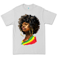 Dove Grey juneteenth black women Premium Tee - HRA Design Shop
