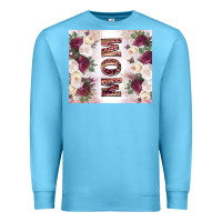 Ocean Blue mother’s day mom flowers tumbler tbs Premium Sweatshirt - TumblerDesignByShophia