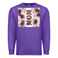 Purple mother’s day mom flowers tumbler tbs Premium Sweatshirt - TumblerDesignByShophia
