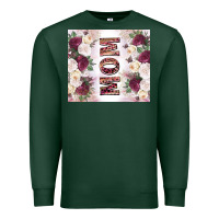 Sports Green mother’s day mom flowers tumbler tbs Premium Sweatshirt - TumblerDesignByShophia
