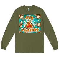 Army Green my destiny Long Sleeve Tee - NancyCooperArtShop