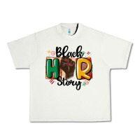 Pistachio black story Urban Heavy Tee - MaliasSmallBusiness