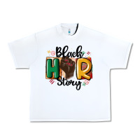 White black story Urban Heavy Tee - MaliasSmallBusiness