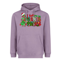 Lavender i believe in santa paws Heavyweight Hoodie - texasbilliewilder