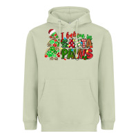 Matcha i believe in santa paws Heavyweight Hoodie - texasbilliewilder