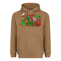Toasted Coconut i believe in santa paws Heavyweight Hoodie - texasbilliewilder