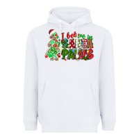 White i believe in santa paws Heavyweight Hoodie - texasbilliewilder