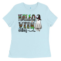 Halloween Vibes Ladies Tee | Teevron