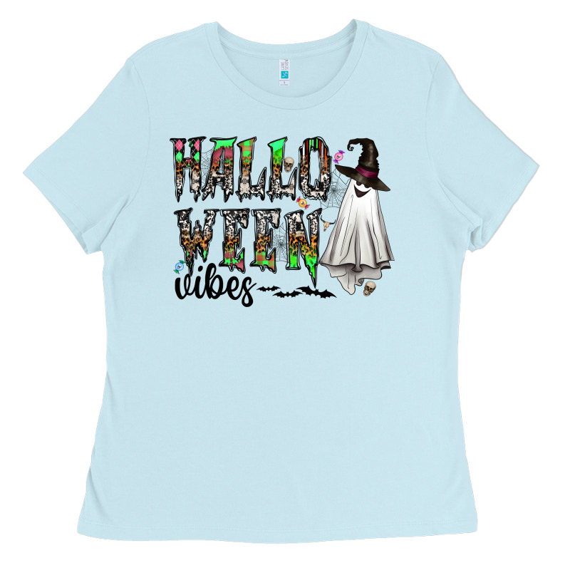 Halloween Vibes Ladies Tee by CowhideDigitalArt | Teevron