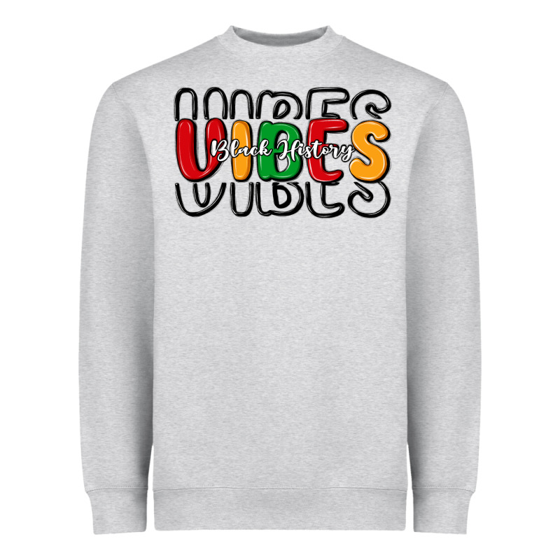 Black History Vibes Heavyweight Sweatshirt by MaliasSmallBusiness | Teevron