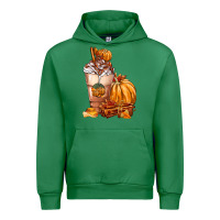 Emerald Pumpkin Spice Coffee Urban Hoodie - FaDigitalArtStudio