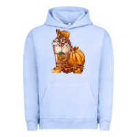 Pigment Grape Ice Pumpkin Spice Coffee Urban Hoodie - FaDigitalArtStudio
