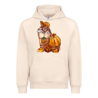 Sandshell Pumpkin Spice Coffee Urban Hoodie - FaDigitalArtStudio