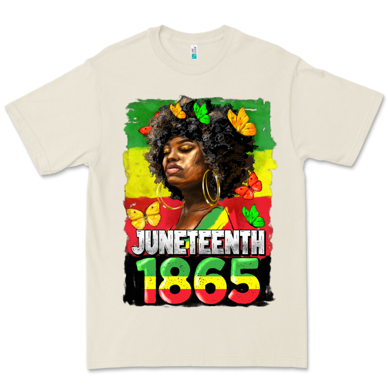 Juneteenth 1865 Black Freedom Premium Tee by HRA Design Shop | Teevron