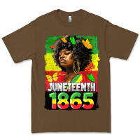 Cacao juneteenth 1865 black freedom Premium Tee - HRA Design Shop