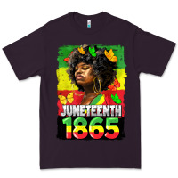 Plum juneteenth 1865 black freedom Premium Tee - HRA Design Shop