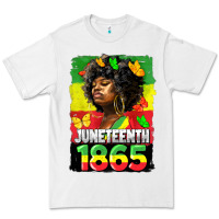 White juneteenth 1865 black freedom Premium Tee - HRA Design Shop