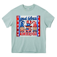 Arona god bless America gnomes Heavy Core Tee - HRA Design Shop