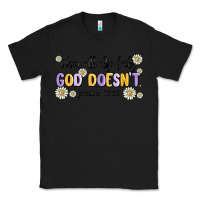 Black when all else fails god doesnt Classic Tee - MaliasSmallBusiness