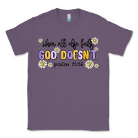 Lavender when all else fails god doesnt Classic Tee - MaliasSmallBusiness