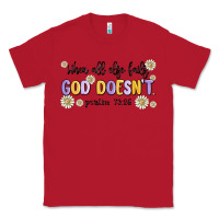 Red when all else fails god doesnt Classic Tee - MaliasSmallBusiness