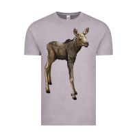 Vintage Zinc moose fawn deer Vintage Tee - LillyAllenDesigns