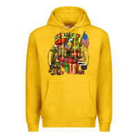 Lemon Christmas army gnomes truck 4th of july Premium Hoodie - HowdyJamesFarm