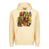 Pina Colada Christmas army gnomes truck 4th of july Premium Hoodie - HowdyJamesFarm