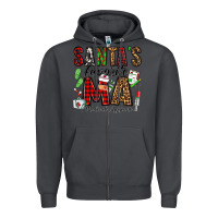 Smoke santa's favorite ma medical assistant Zipper Hoodie - Jasminsmagicworld