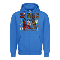 True Royal santa's favorite ma medical assistant Zipper Hoodie - Jasminsmagicworld