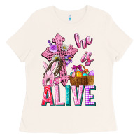 Bone he is alive easter Ladies Tee - Neo Western