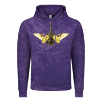 Cloud Purple Hercules Beetle With Wings Vintage Hoodie - LillyAllenDesigns