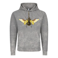 Cloud Rock Hercules Beetle With Wings Vintage Hoodie - LillyAllenDesigns