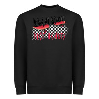 Black break boards not hearts Heavyweight Sweatshirt - MaliasSmallBusiness