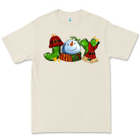 Joy For Christmas With Snowman Premium Tee | Teevron