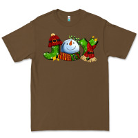 Cacao joy for christmas with snowman Premium Tee - AdoDesignShop