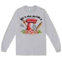Moon Dust life is what you bake it Long Sleeve Tee - MaliasSmallBusiness