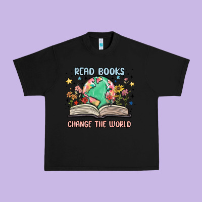 Book Lover Urban Heavy Tee Designed By Maliassmallbusiness