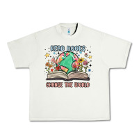 Pistachio book lover Urban Heavy Tee - MaliasSmallBusiness