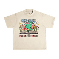 Sandshell book lover Urban Heavy Tee - MaliasSmallBusiness