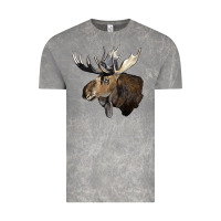 Cloud Rock moose buck deer head Vintage Tee - LillyAllenDesigns