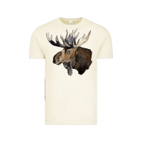 Vintage Arctic moose buck deer head Vintage Tee - LillyAllenDesigns