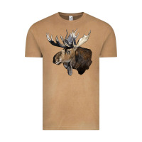 Vintage Camel moose buck deer head Vintage Tee - LillyAllenDesigns