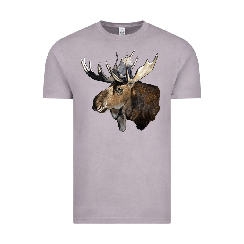 Moose Buck Deer Head Vintage Tee by LillyAllenDesigns | Teevron