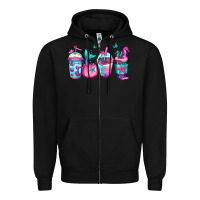 Black mermaid underwater coffee Zipper Hoodie - Jasminsmagicworld